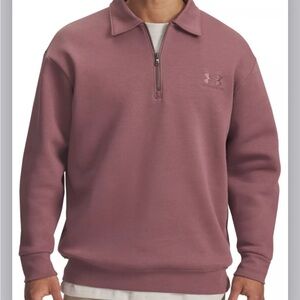 Under Armour Men's Icon Fleece Collared 1/4 Zip Sweatshirt